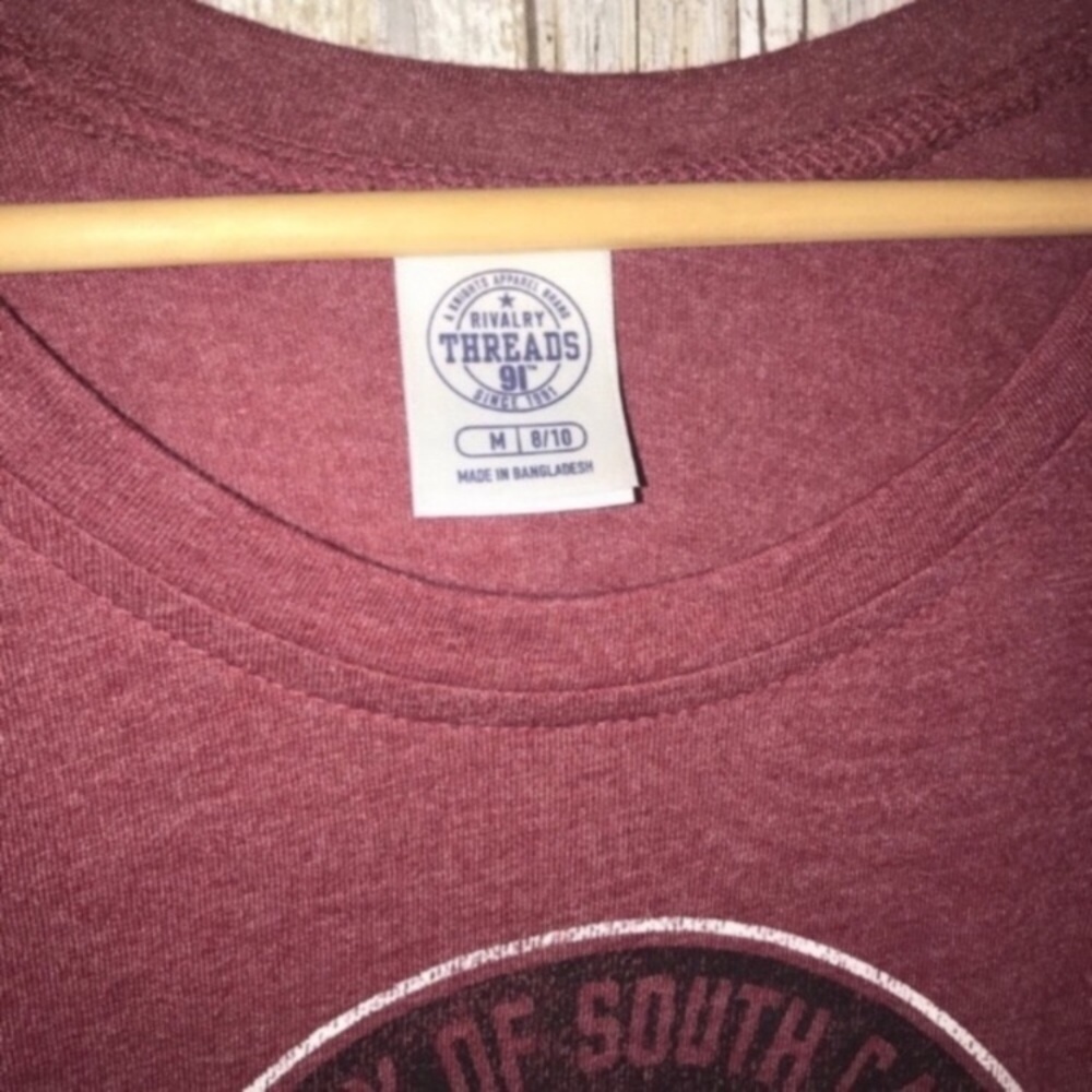 South Carolina Gamecocks Women’s Medium High Low Tee SEC Game Day Shirt - Picture 4 of 6